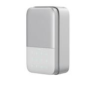 Mini Safe, Outdoor Smart Finrprint Key Box Stora Secret Key Lock Fusebox TTlock App Unlock Safety Box Padlock(TTLOCK-Password)