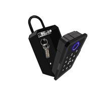 Mini Safe, Tuya Smart Key Box Finrprint Safe Stora Lock Key Digital Security Lockbox Combination Code IC Card Unlock Door Rental(1pcs Lock Key Box)