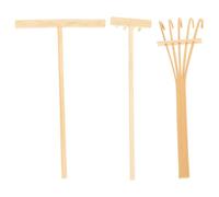 Mini Sand Rake Bamboo Tabletop Tool for Zen Garden Decor