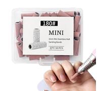 Mini Sanding Bands - Compact Nail Care Tools for the Salon | Grain Thickness for Nail Files | For On the Go Celebration Home School and as a Gift