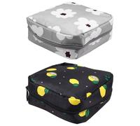 Mini Sanitary Napkin Pouch Storage Bag 2pcs Oxford Cloth