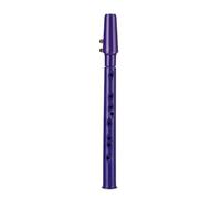 Mini Saxophone, Simple sax, Digital Wind Instrument, Portable Pocket Saxophone Plastic Recorder Saxophone (Purple)