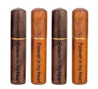 Mini Scattering Tubes Rosewood Cremation Urn for Human Ashes, Portable Wood Ashes Holder for Ash Scattering Ceremony, Memorial Urns (Forever in my heart)