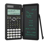 Mini Scientific Calculator with Writing Tablet Calculators Notepad Memo Office Electronics School Supplies 991es Ms EX 82ms NEW 991ES