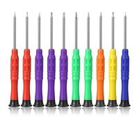 Mini Screwdriver Set 10 Pcs Star Flat Head Small Screwdriver Set Tiny Precision Screwdrivers for Eye Glasses Phone Toys Jewellers Tools Watch Repair