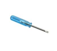 Mini Screwdriver Set 10 Pcs with Slotted and Cross Types, 2.0mm Shank, 45mm Length, Made from 45# Steel for Repairing Small Items and Disassemb(Slotted Screwdriver)