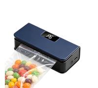 Mini Sealing Machine, Portable Rechargeable Adjustable Fast Heating, Snack Bags Heat Resealer Food Saver, for Freezer Meal Prep Snacks Food Freshness