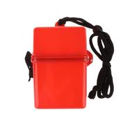 Mini Seaside Beach Storage Box, Photo Card Holder With Rope, Waterproof Colorful Portable Sleeve Storage Box