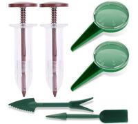 Mini Seed Spreader,6pcs Sowing Seeds Dispenser Set Planter Tool,Hand Small Sowing Seed Dispenser,Garden Mini Seeder Tool for Planting Vegetables,Flowers