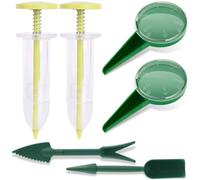 Mini Seed Spreader,6pcs Sowing Seeds Dispenser Set Planter Tool,Hand Small Sowing Seed Dispenser,Garden Mini Seeder Tool for Planting Vegetables,Flowers