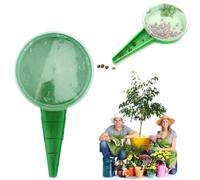 Mini Seed Spreader,Handheld Seed Planter Tool Seed Sower for Tiny Seeds,Portable Garden Hand Planter Seeder Tool,Adjustable Sowing Seed Dispenser Planting Tool with 5 Dial Settings for Plant Lovers