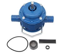 Mini Self Priming Pump Heavy Duty Electric Centrifugal Pump Portable Water Pump for Irrigate Garden and Drain Basements Engineering Plastic 390g