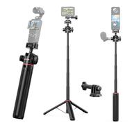 Mini Selfie Stick Tripod for Action Cameras 58CM/23" Tabletop Tripod | 360° Ball Head, Cold Shoe, Compatible with DJI Osmo Action5Pro /Pocket3/4/4P GoPro Hero Insta360, for Vlog Travel