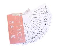 Mini Sewing Book & Stitches Kit with Needle and Thread for DIY Beginners and Craft Enthusiasts