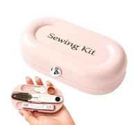 Mini Sewing Kit - Portable Magnetic Stitch Repair Kit, Compact Travel Sewing Tool for Repairing Clothes, DIY Crafts, Quilting, Bags and Fabric Repairs, Beginner-Friendly Kit for the He