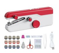 Mini Sewing Machine, Handy Sewing Machine with Sewing Kit, Electric Quick Stitch Tool with Two Speeds for Clothes,Fabrics, DIY Home Travel
