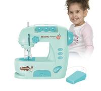 Mini Sewing Machine - Kids Machine with Built-In Stitches Double Pedal Beginners Gift Travel Children Women