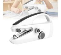 Mini Sewing Machine, Portable Handheld Electric Sewing Machine for Beginners, 2 Speed Adjustable Dual Power Small Sewing Kit with Complete Tools for Clothing Jeans Fabric DIY Craft Home Repair