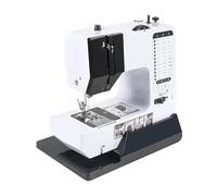 Mini Sewing Machine Portable Replaceable Presser Foot 38 Stitches Overlock Knitting Start Button Electric With Pedal Table Portable Flexible
