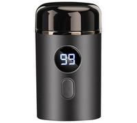 Mini Shaver Compact Electric Shaver, Portable Travel with Digital Display, Rechargeable & Washable for Men