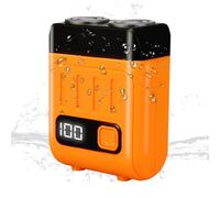 Mini Shaver - Rechargeable Cordless Double Head Razor, Compact Electric Shaver for Smooth Facial Hair Removal, Portable Design for Home, Car, Travel, Hotel, Bathroom Use, Ideal for Vacation