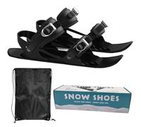 Mini Short Ski Skates for Snow,Mini Short Ski Skates for Snow,Adjustable Short Mini Ski Skates,Short Snowskates Snowblades Skiboards for Winter Sport Skiing Equipment