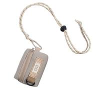 Mini Shoulder Coin Pouch - Lightweight Bag Bag, Portable Headphone Holder | Compact Zipper Organizer Accessories, Elegant Storage Carrier for Wife Friend Girlfriend Daughter Sister Gift Use, Gray, se