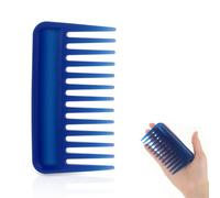 Mini Shower Comb, 4 Inch Portable Curly Hair Comb - Wide Tooth, Plastic Big Tooth Wet Comb