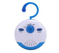 Mini Shower Radio with Extended FM Transmission, Portable and Waterproof, Long Battery Life, Built-in Speaker, Easy to Use, FM Radio Speakers for Bathroom