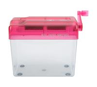 Mini Shredder Compact Structure Fully Transparent Paper Document Shredder Office School