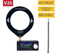 MINI SI4732 DSP Radio Receiver with ESP32-S3, 1.9" IPS Display & Hi-Z Circuit for Enhanced Signal Resolution, FM/AM/LSB/USB Band Coverage