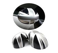 MINI Side Wing Mirror Cover, Union Jack Mirror Caps Cover for Mini Cooper One/D/SD/S/JCW F Series F54 F55 F56 F57 F60 2014-2019.6 (UnionJ ack Gray, F Series No Light Hole)