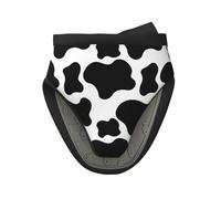 Mini Silicone Oven Mitts, Cow Spots Pattern Oven Mitts Heat Resistant, Pot Holders for Kitchen Cooking & Baking, Cute Oven Glove Pinch Mitts