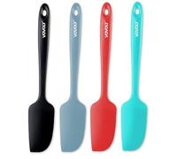 Mini Silicone Spatula - BPA Free Pro-Grade 600ºF Heat-Resistant Non-Stick Small Rubber Jar Spatula - Silicone Kitchen Scraper Utensil Tool for Cooking and Baking, 8.8 IN