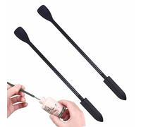 Mini Silicone Spatula Set: 2 Pieces Small Makeup Spatula, Small Cosmetic Tool, Reusable Beauty Bar | Heat Resistant Utensil For Kitchen Baking,
