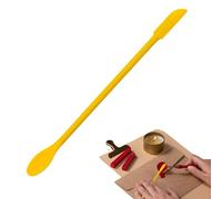 Mini Silicone Spatula Spoon - Double-Sided Silicone Spoon and Scraper, Dustproof Compact Spatula for Wax Arts, Care, Makeup, Bread, Dessert, and Wax Seal Crafting | Multi-Use Silicone Tool