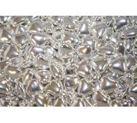 Mini Silver Heart Chocolate Dragees x250 Wedding Favour Sweets