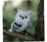 Mini Simulation Plush Owl Toy Small Plush Animal Toy Ornaments for Home Car Decoration Owl Teddy Plushies & Stuffed Animals