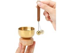 Mini Singing Bowl Set, Meditation Sound Bowl for Yoga, Relaxation & Mindfulness, Chakra Healing, Stress Relief, Self-Regulation, Unique Spiritual Gifts for Women & Men