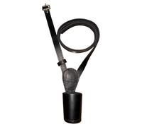 Mini Size Leather Flag Pole Holder Cross Belt for Kids, Adjustable Parade Belt, Brown, White & Black, Children’s Honour Guard Ceremonial Flag Carrier Strap for Marching or Events (Black)