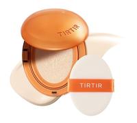 [*Mini Size*] TIRTIR Mask Fit Ai Filter Cushion Foundation | AI-Like Semi-Matte Finish - Up to 72-Hour Medium to Full Coverage Korean BB Cushion Make up Beauty, #13N Fair Ivory, 0.15 Fl Oz