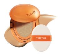 [*Mini Size*] TIRTIR Mask Fit Ai Filter Cushion Foundation | AI-Like Semi-Matte Finish - Up to 72-Hour Medium to Full Coverage Korean BB Cushion Make up Beauty, #27N Camel, 0.15 Fl Oz