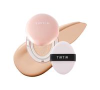 [*Mini Size*] TIRTIR Mask Fit All Cover Pink Cushion | Korean Cushion Foundation, (#17C Porcelain, 0.15 Fl Oz)