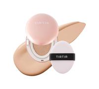 [*Mini Size*] TIRTIR Mask Fit All Cover Pink Cushion | Korean Cushion Foundation, (#21C Cool Ivory, 0.15 Fl Oz)