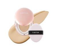 [*Mini Size*] TIRTIR Mask Fit All Cover Pink Cushion | Korean Cushion Foundation, (#21W Natural Ivory, 0.15 Fl Oz)