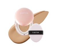 [*Mini Size*] TIRTIR Mask Fit All Cover Pink Cushion | Korean Cushion Foundation, (#27N Camel, 0.15 Fl Oz)