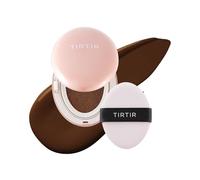 [*Mini Size*] TIRTIR Mask Fit All Cover Pink Cushion | Korean Cushion Foundation, (#51N Fudge, 0.15 Fl Oz)
