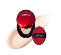 [*Mini Size*] TIRTIR Mask Fit Red Cushion Foundation | Full coverage, Weightless, Skin fit, Satin Glow Finish, Korean Makeup, beauty, Tattoo cover up, Buildable (#15C Fair Porcelain, 0.15 Fl Oz)