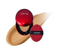 [*Mini Size*] TIRTIR Mask Fit Red Cushion Foundation | Full coverage, Weightless, Skin fit, Satin Glow Finish, Korean Makeup, beauty, Tattoo cover up, Buildable (#31N French Beige, 0.15 Fl Oz)