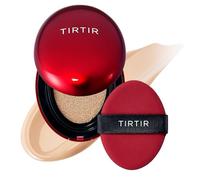 [*Mini Size*] TIRTIR Mask Fit Red Cushion Foundation | Full coverage, Weightless, Skin fit, Satin Glow Finish, Korean Makeup, beauty, Tattoo cover up, Buildable (#23N Sand, 0.15 Fl Oz)